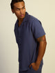 CHEMISE KOLBY COUPE AMPLE – BLEU