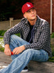 KOLBY KOLBY SHORT CUT FLANNEL - BLACK - Boathouse