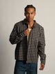 KOLBY KOLBY SHORT CUT FLANNEL - BLACK - Boathouse