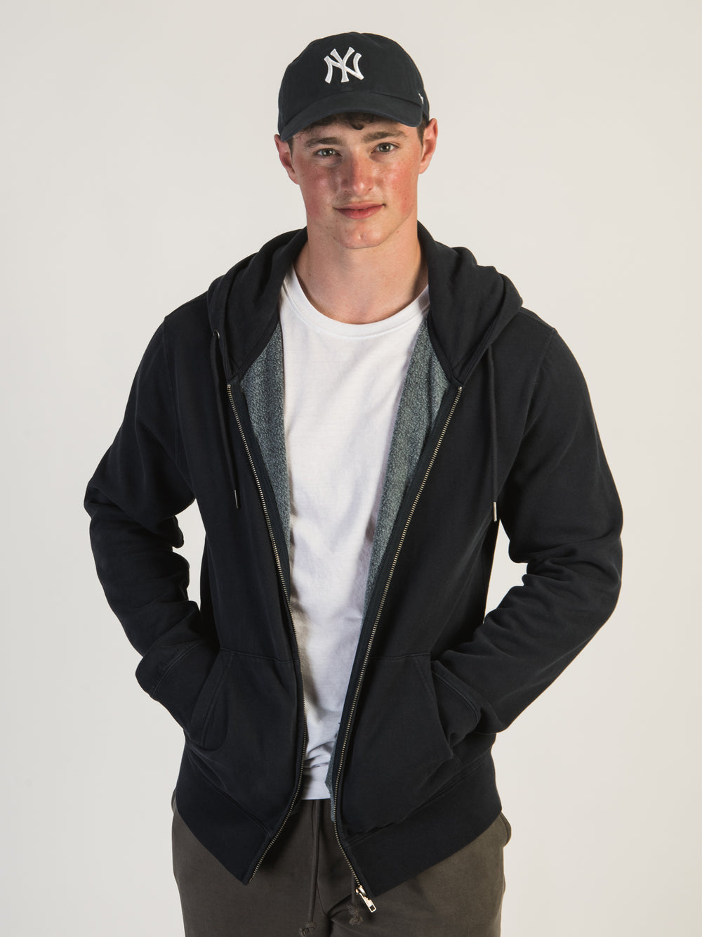 KOLBY KOLBY RALLY ZIP FRONT HOODIE - CLEARANCE - Boathouse