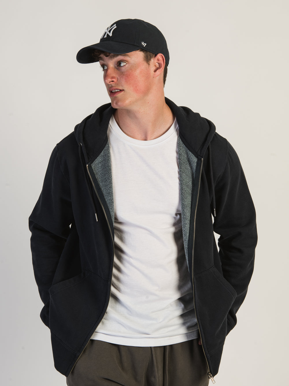 KOLBY KOLBY RALLY ZIP FRONT HOODIE - CLEARANCE - Boathouse