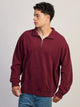 KOLBY KOLBY RELAXED FIT QUARTER ZIP - BURGUNDY - Boathouse