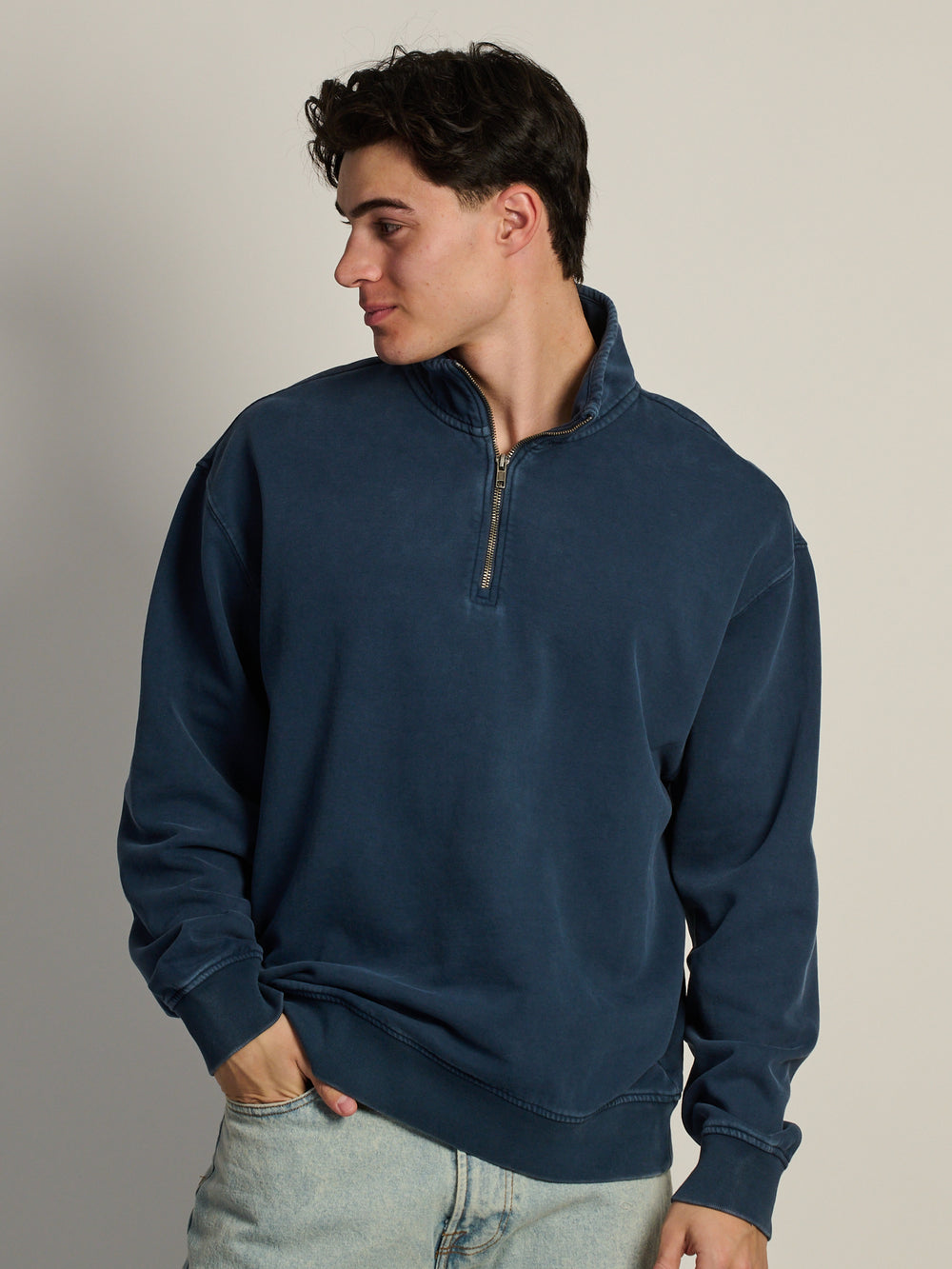 KOLBY RELAXED FIT QUARTERZIP