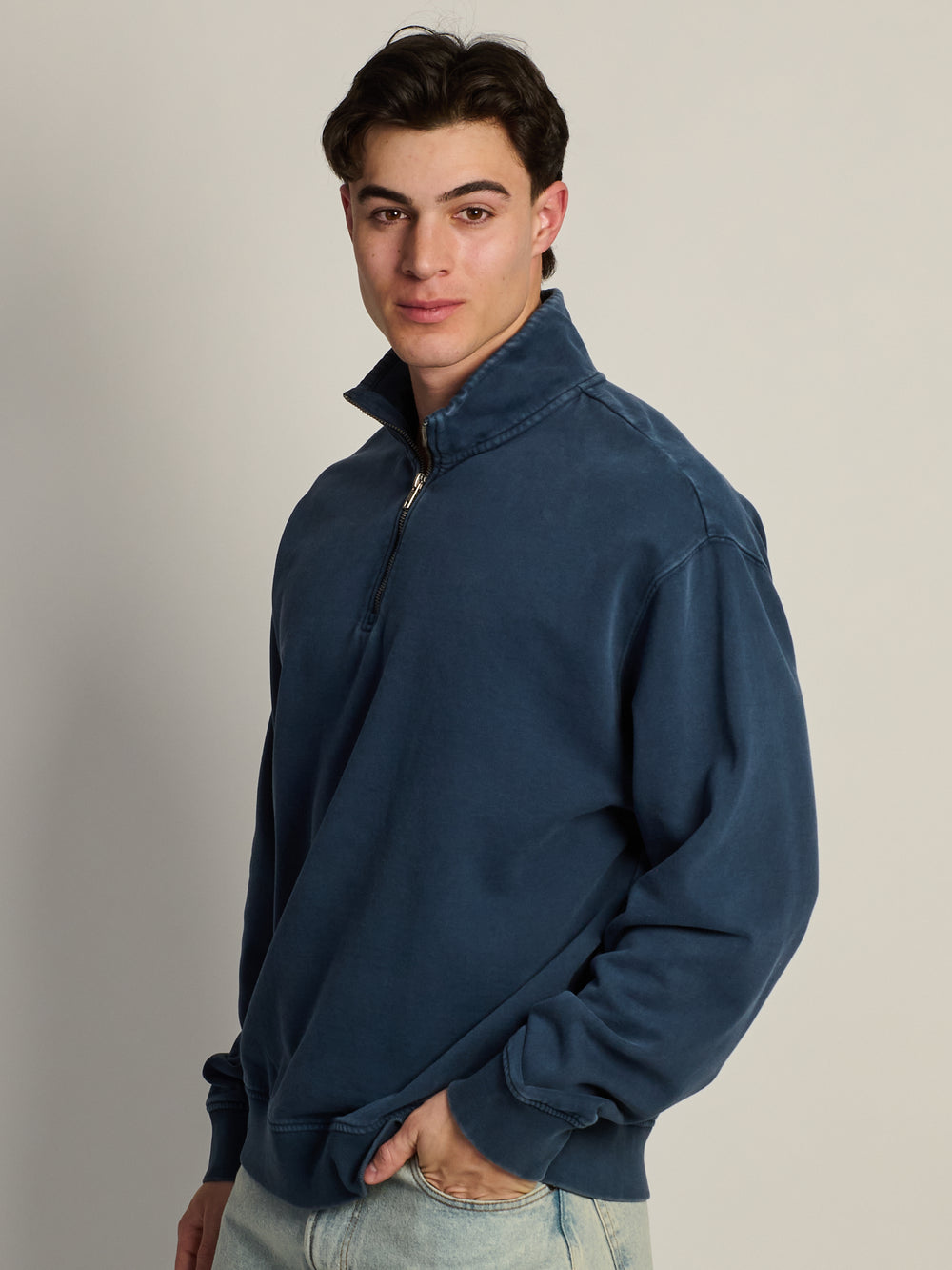 KOLBY RELAXED FIT QUARTERZIP