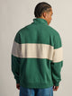 KOLBY KOLBY RELAXED FIT QUARTER ZIP - GREEN - Boathouse
