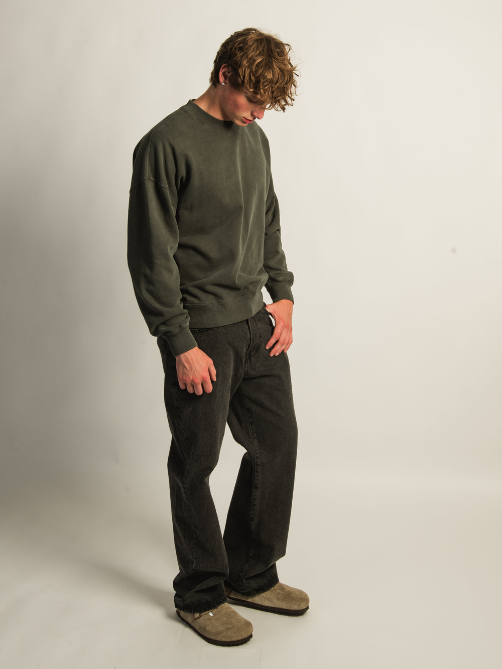 KOLBY RELAXED CREW FIT - GREEN