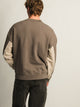 KOLBY STRIPED RELAXED CREW FIT - IRON
