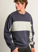 KOLBY STRIPED RELAXED CREW FIT - PERIWINKLE