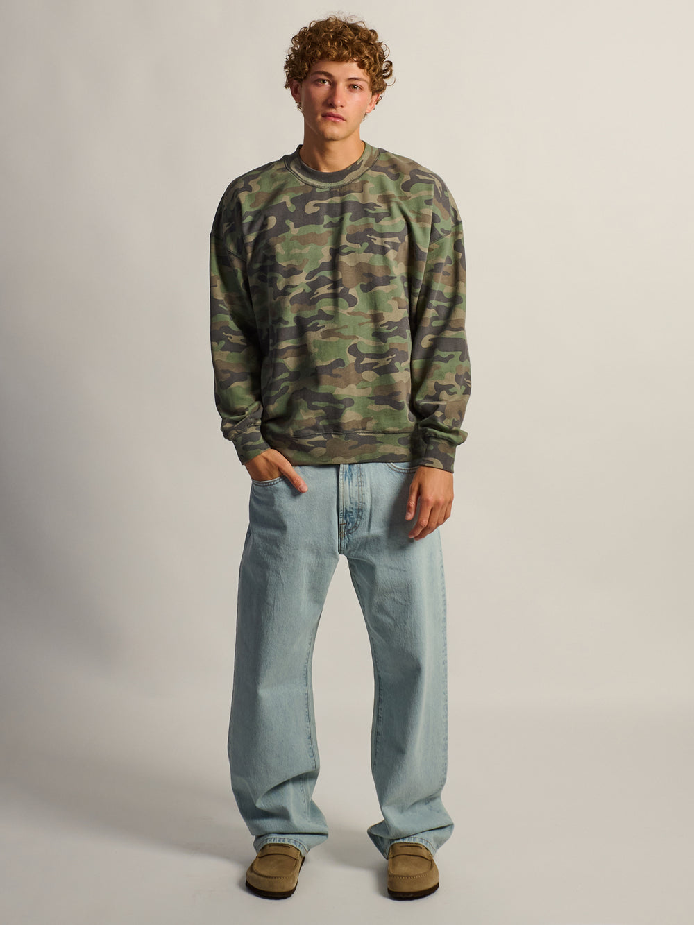 ÉQUIPAGE RAGLAN KOLBY - CAMOUFLAGE