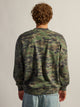 KOLBY KOLBY RAGLAN CREW - CAMOUFLAGE - Boathouse