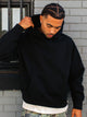 KOLBY KOLBY SHORT CUT HEAVYWEIGHT HOODIE - BLACK - Boathouse