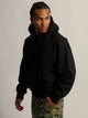 KOLBY KOLBY SHORT CUT HEAVYWEIGHT HOODIE - BLACK - Boathouse