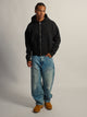 KOLBY KOLBY SHORT CUT HEAVYWEIGHT ZIP-UP - BLACK - Boathouse
