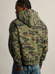 KOLBY KOLBY SHORT CUT HEAVYWEIGHT ZIP - UP HOODIE - CAMOUFLAGE - Boathouse