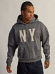 KOLBY KOLBY SHORT CUT HEAVYWEIGHT ZIP-UP - CHARCOAL - Boathouse