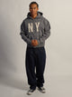 KOLBY KOLBY SHORT CUT HEAVYWEIGHT ZIP-UP - CHARCOAL - Boathouse