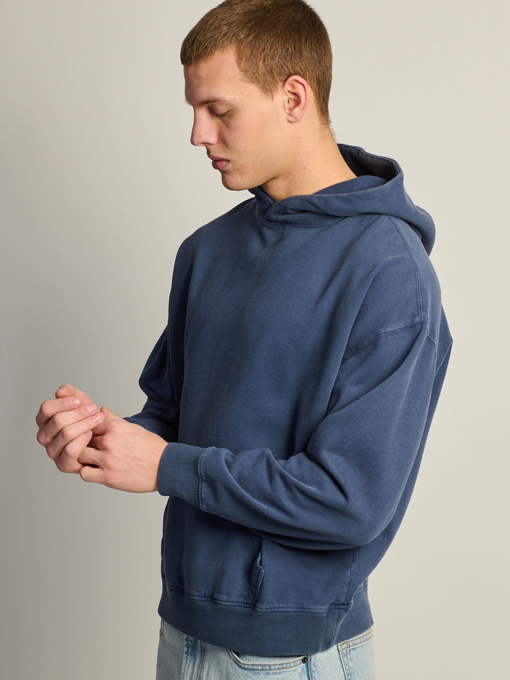 HOODIE DÉCONTRACTÉ KOLBY – BLEU