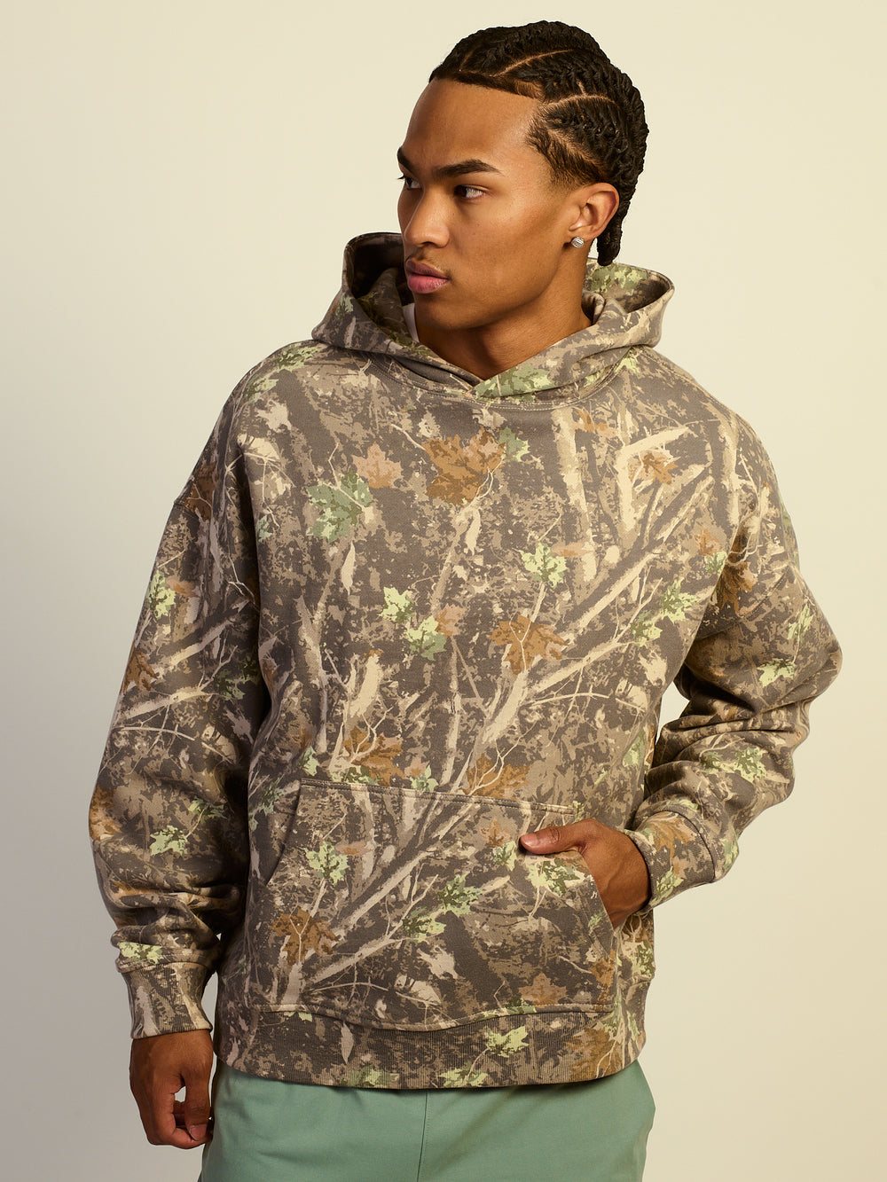 KOLBY RELAXED FIT HOODIE - CAMOUFLAGE
