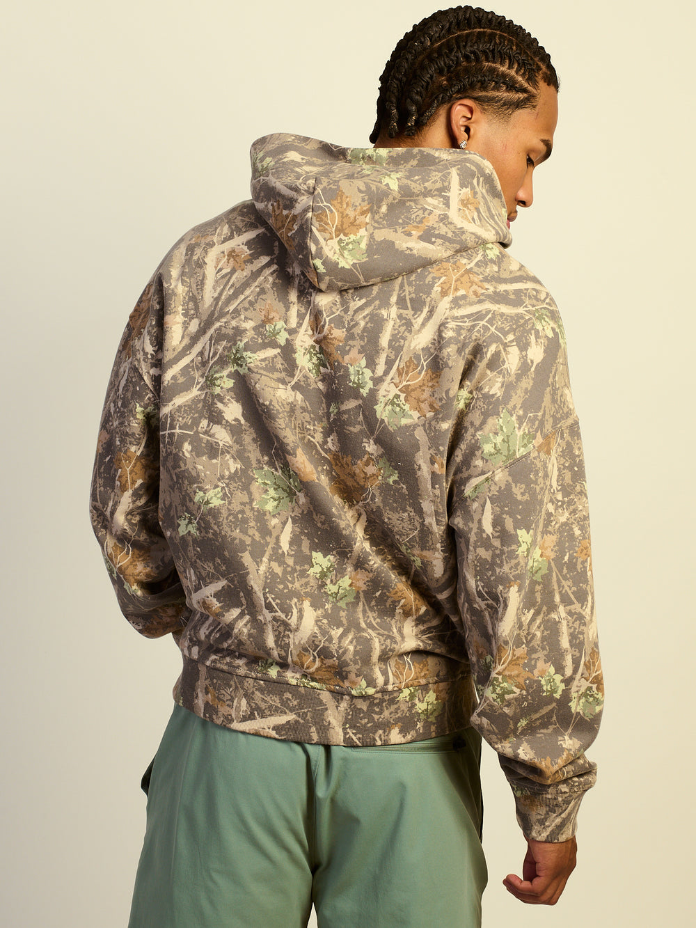 HOODIE KOLBY COUPE AMPLE - CAMOUFLAGE