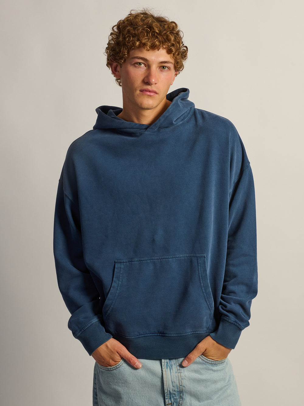 HOODIE DÉCONTRACTÉ KOLBY - CHARCOAL NAVY