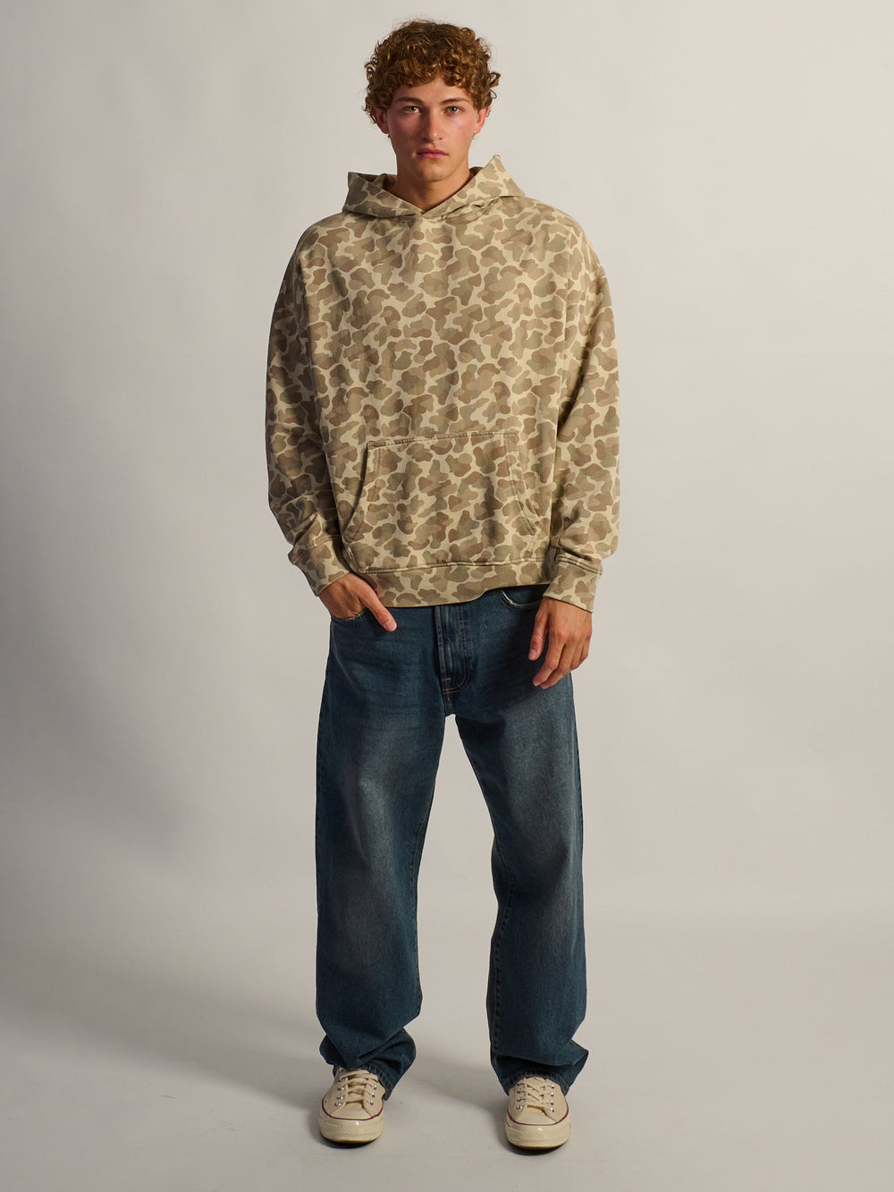 HOODIE DÉCONTRACTÉ KOLBY - CAMOUFLAGE