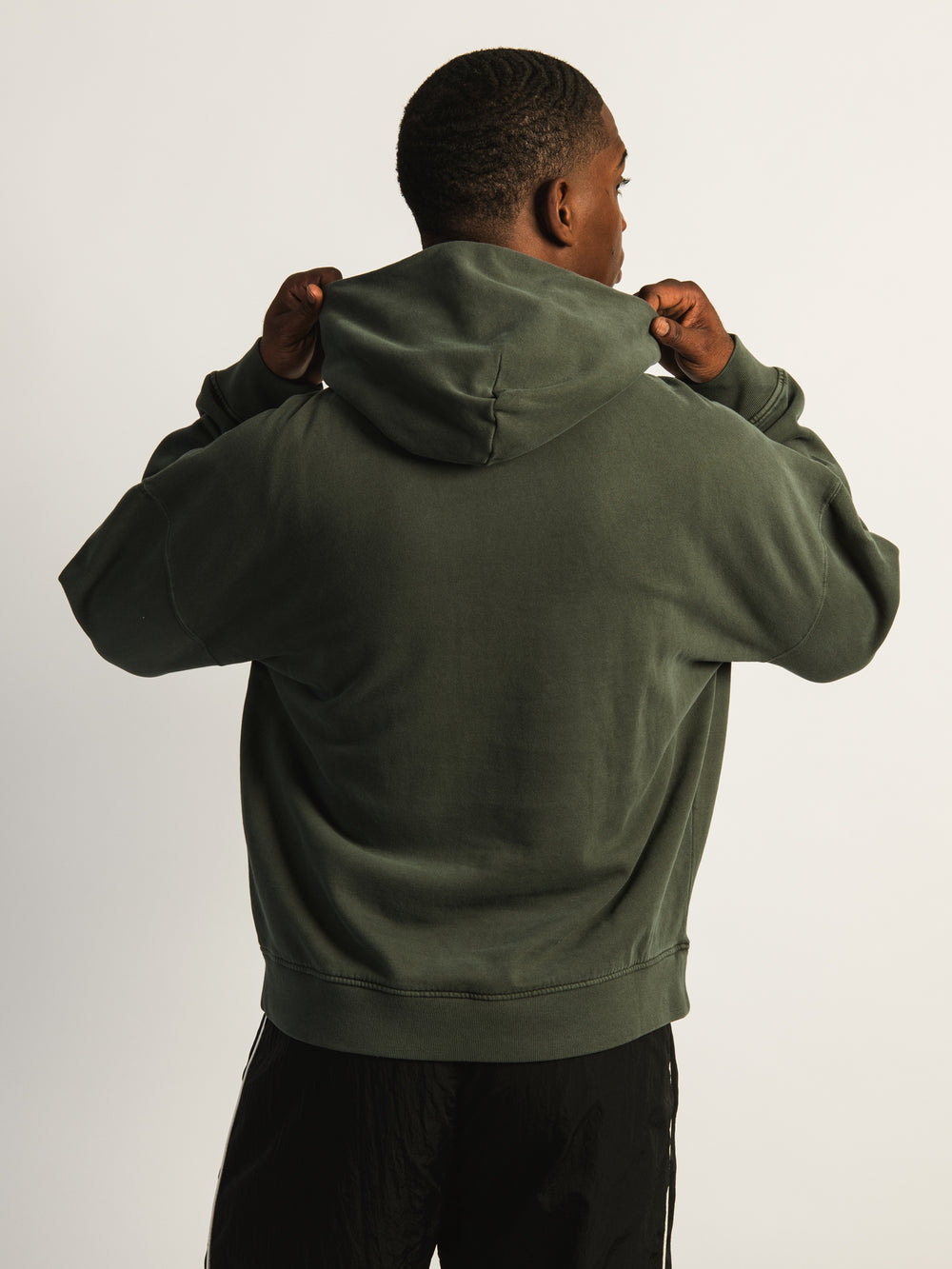KOLBY RELAXED FIT HOODIE - GREEN