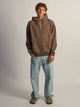 KOLBY KOLBY RELAXED FIT HOODIE - HEATHER CHOCOLATE - Boathouse