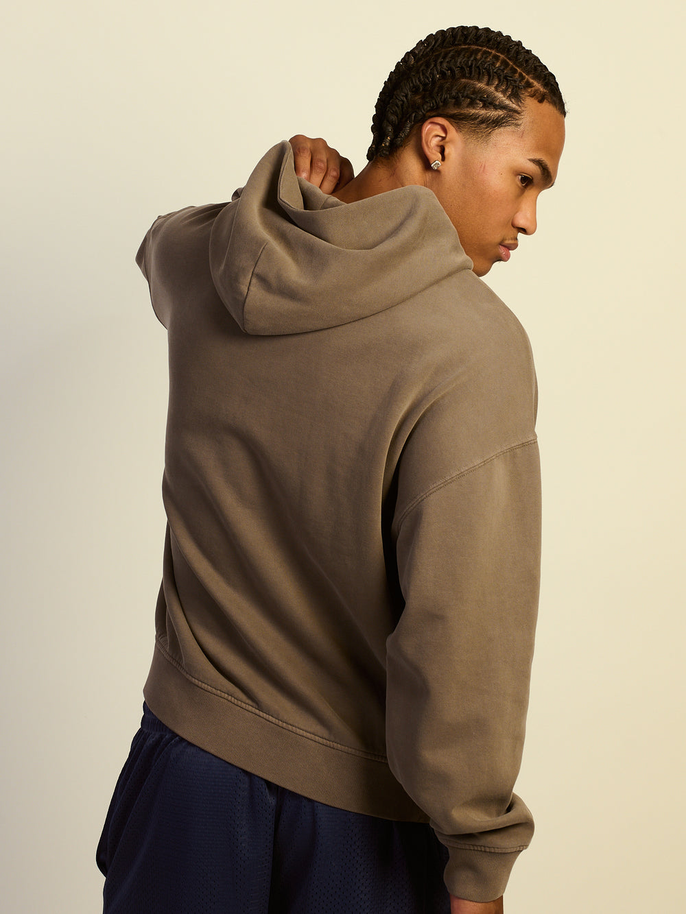 KOLBY RELAXED FIT HOODIE - IRON