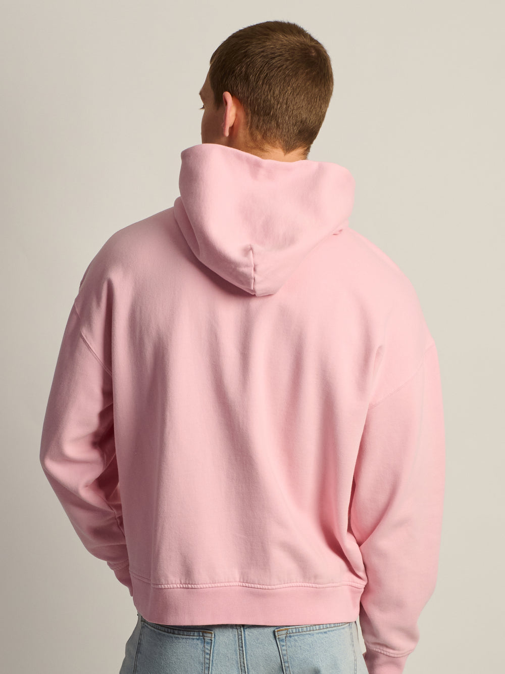KOLBY RELAXED FIT HOODIE - PINK