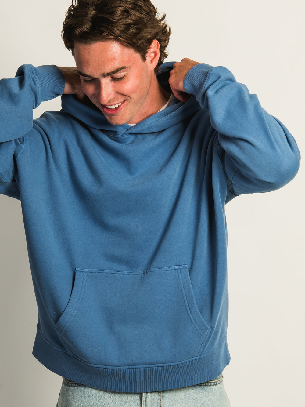 HOODIE KOLBY COUPE DÉCONTRACTÉE - BLEU