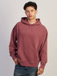 KOLBY RELAXED FIT HOODIE - BURGUNDY