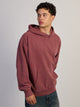 KOLBY KOLBY RELAXED FIT HOODIE - BURGUNDY - Boathouse