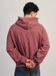 KOLBY RELAXED FIT HOODIE - BURGUNDY