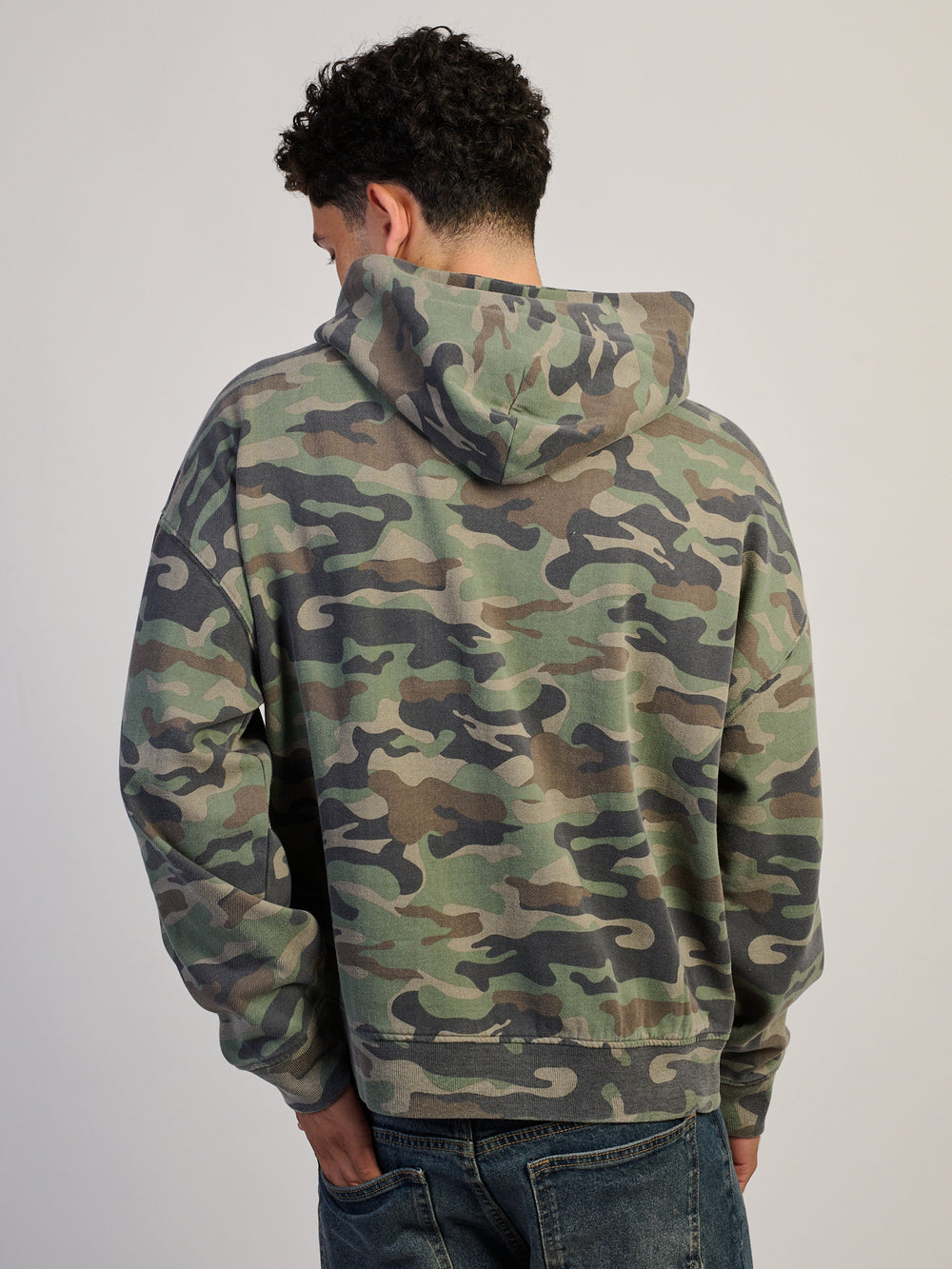 KOLBY KOLBY RELAXED FIT HOODIE - CAMOUFLAGE - Boathouse