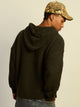 KOLBY KOLBY RELAXED FIT TEXTURED HOODIE - FOREST - Boathouse