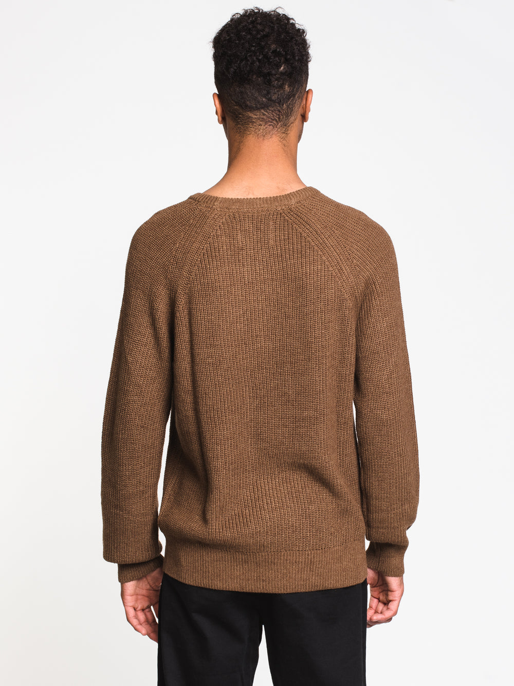 MENS RIBKNIT CREWNECK SWEATER - CLEARANCE
