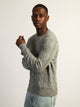 KOLBY KOLBY CABLE KNIT SWEATER - HEATHER GREY - Boathouse