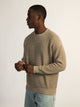 KOLBY KOLBY FISHERMANS RIB SWEATER - TAUPE - Boathouse