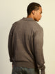 KOLBY KOLBY COLLARED ZIP UP - CHARCOAL - Boathouse