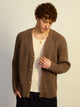 CARDIGAN KOLBY CÔTELÉ - IRON