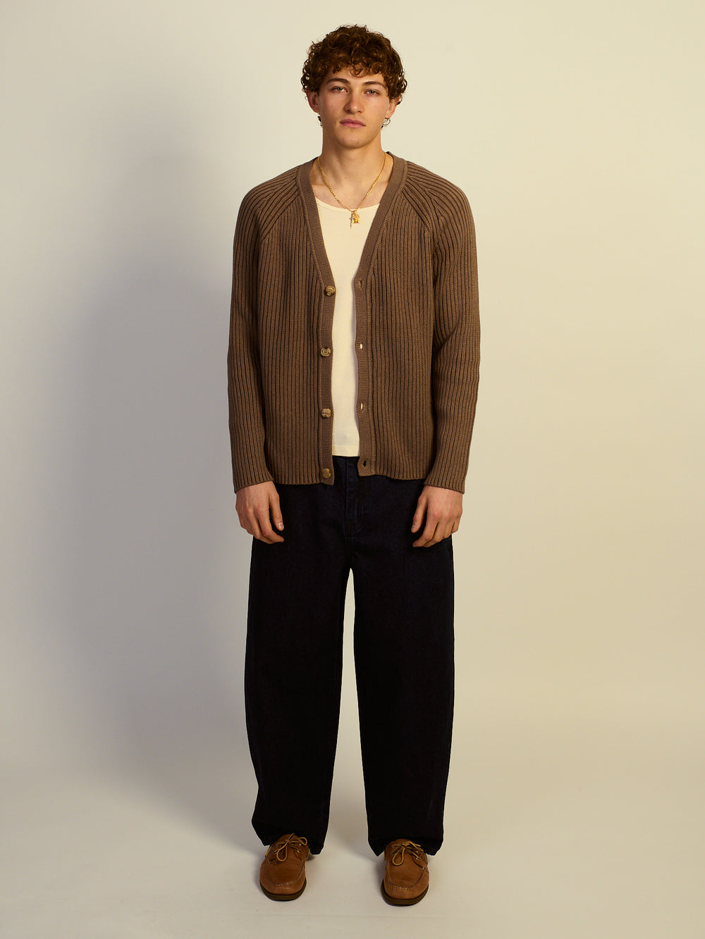 CARDIGAN KOLBY CÔTELÉ - IRON