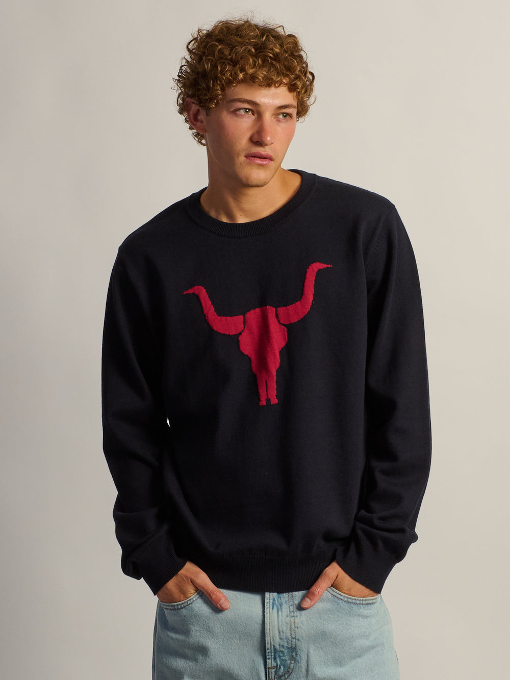 PULL GRAPHIQUE KOLBY - MARINE