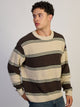 KOLBY KOLBY WAFFLE CREW SWEATER - BROWN - Boathouse