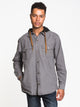 KOLBY KOLBY COLLARED HOODIE BUTTON UP - CLEARANCE - Boathouse
