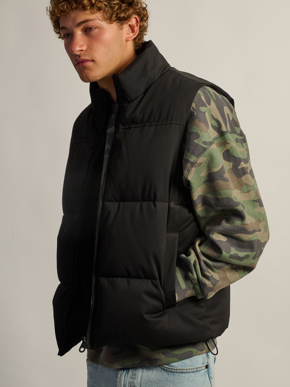 GILET DOUX KOLBY - NOIR