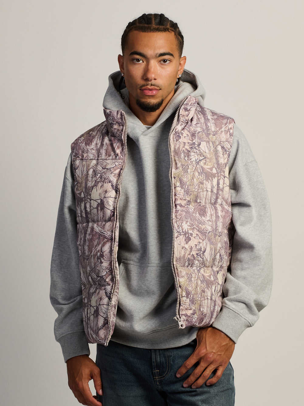 KOLBY PUFFER VEST - CAMOUFLAGE