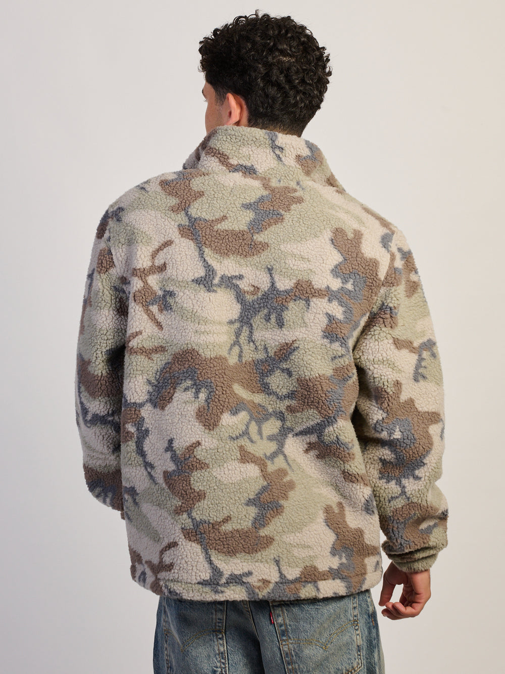KOLBY SHERPA JACKET - CAMOUFLAGE