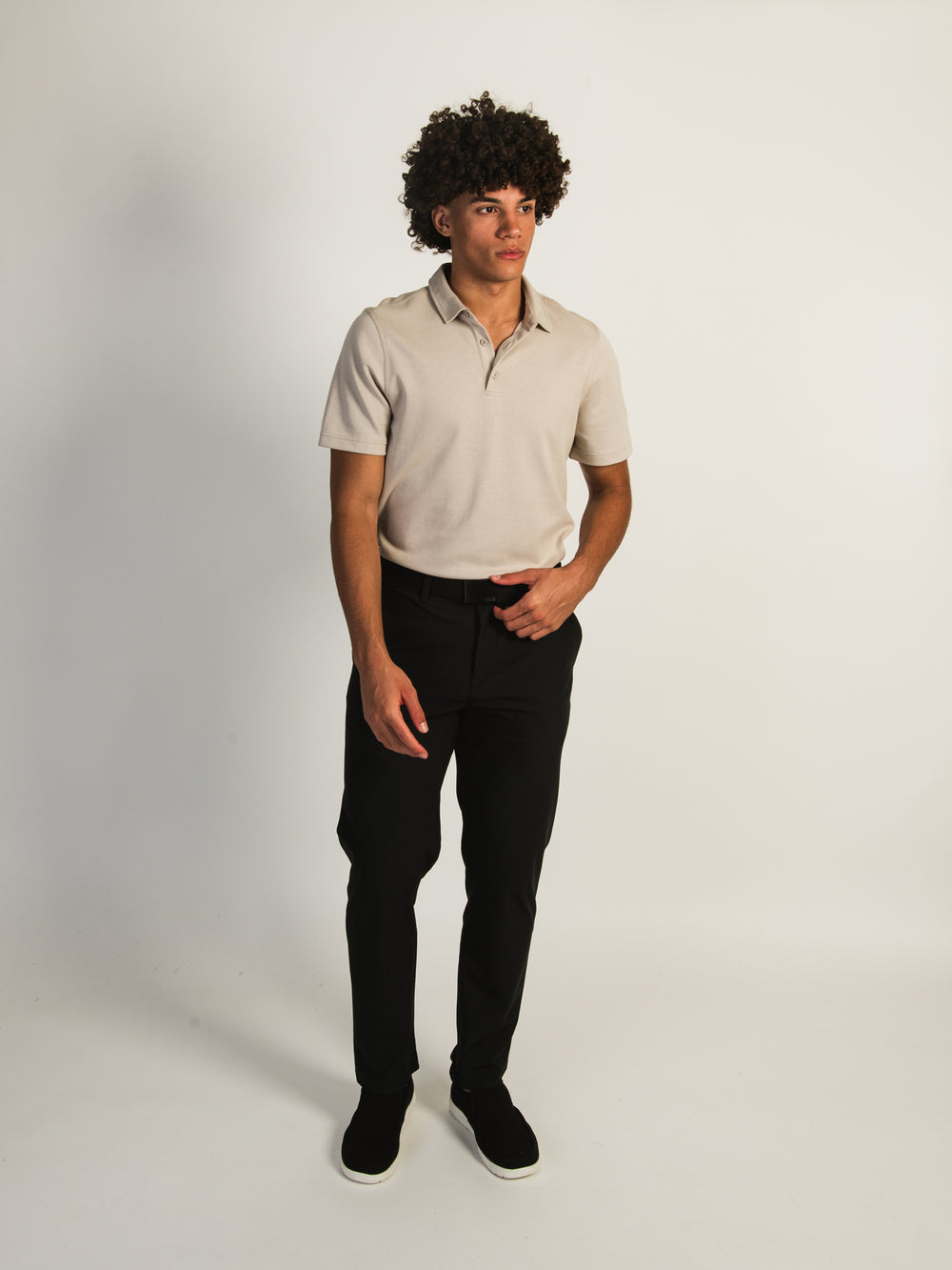 KOLBY KEEP COOL STRETCH TROUSER - BLACK