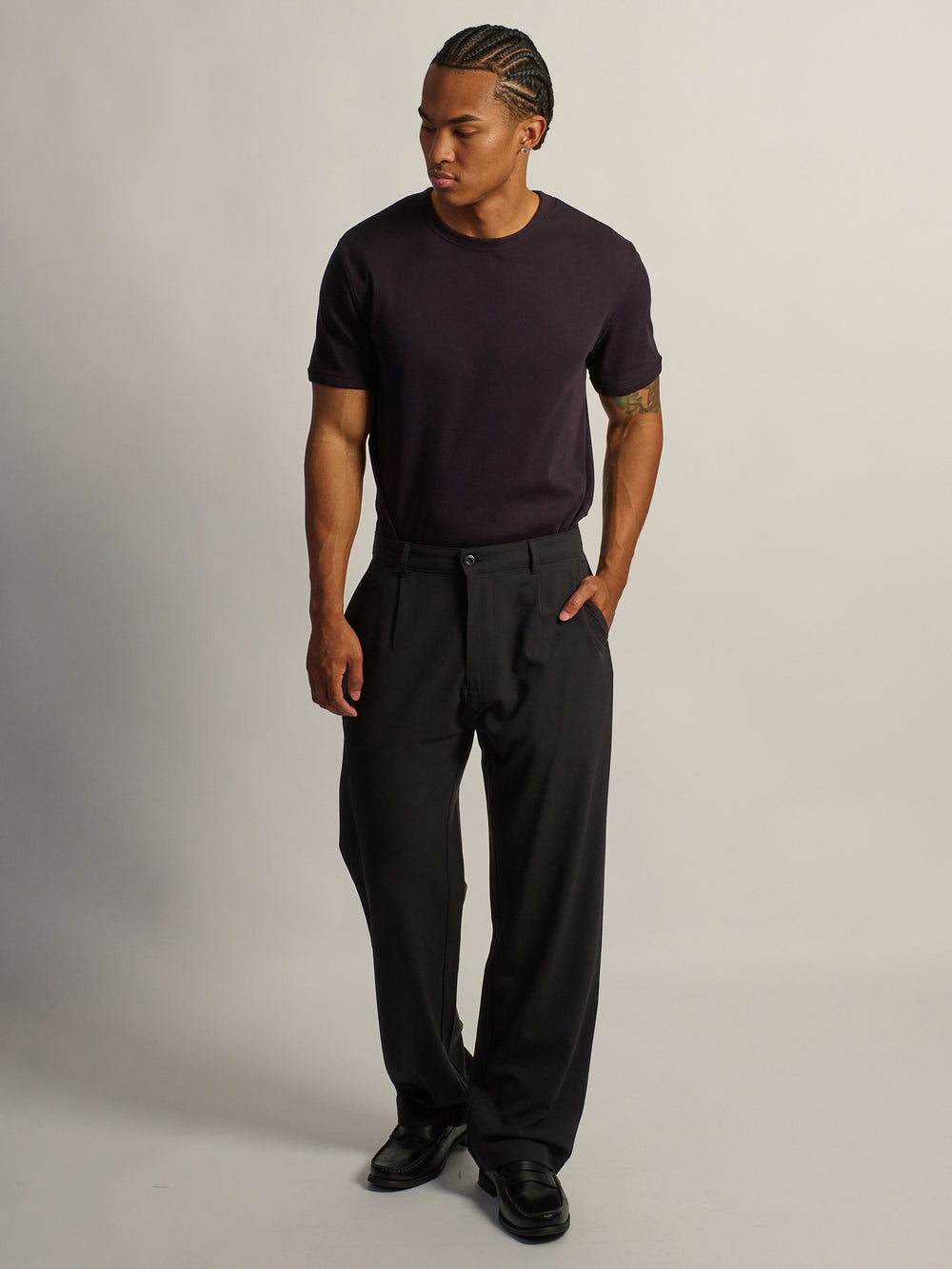 PANTALON DE JOGGING BAGGY KOLBY - NOIR