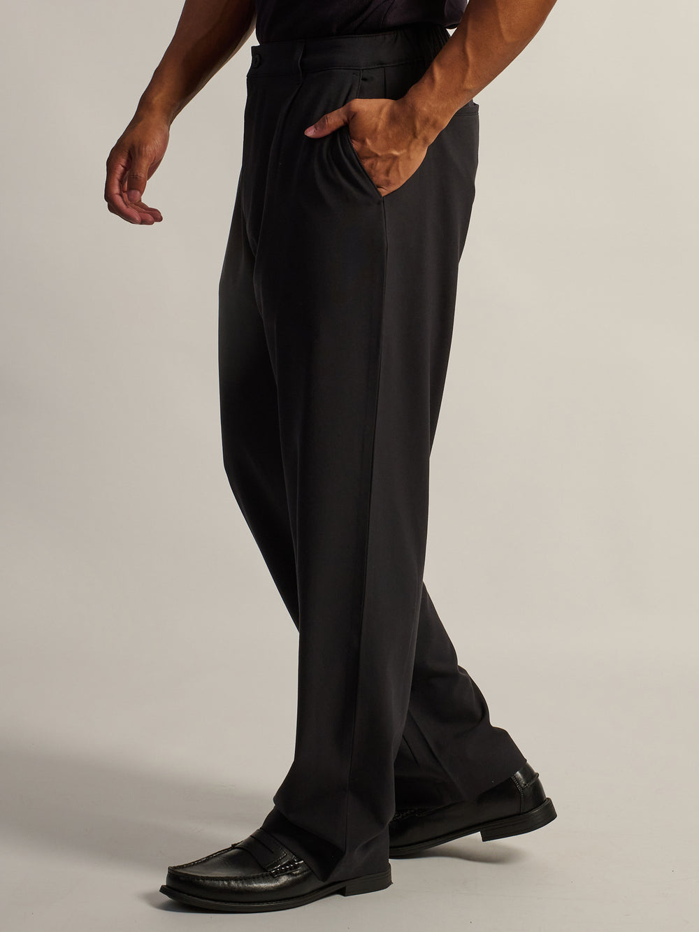 PANTALON DE JOGGING BAGGY KOLBY - NOIR